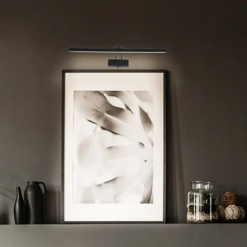 Foto 2 Wandlamp Litho 2431ZW Zwart Litho LED 2431ZW