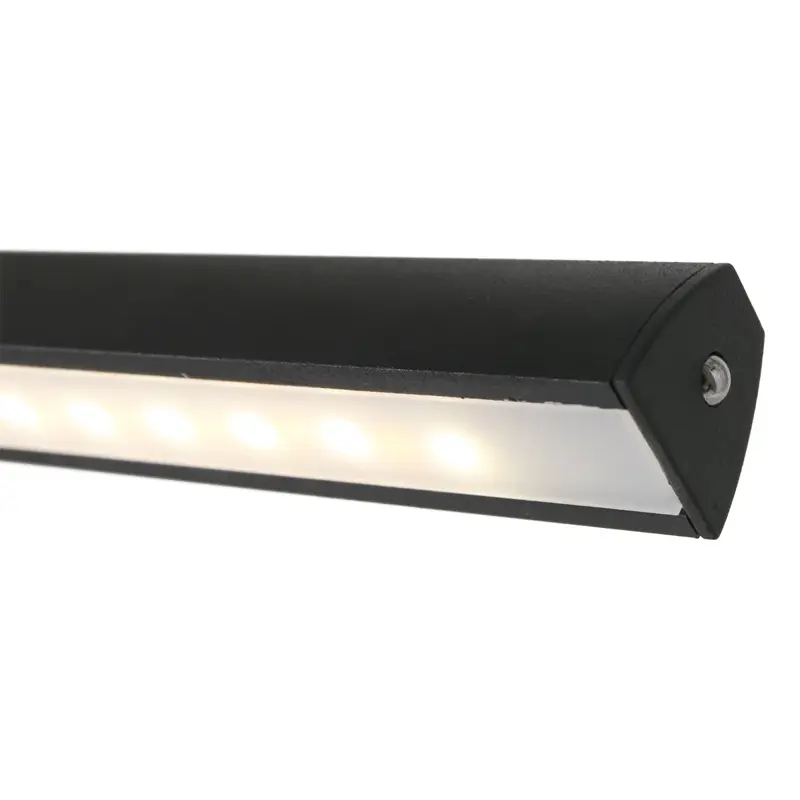 Foto 3 Wandlamp Litho 2431ZW Zwart Litho LED 2431ZW