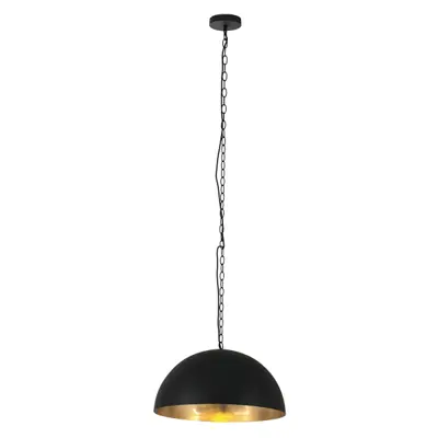 Foto van Hanglamp Semicirkel 2555ZW Zwart Semicirkel 2555ZW