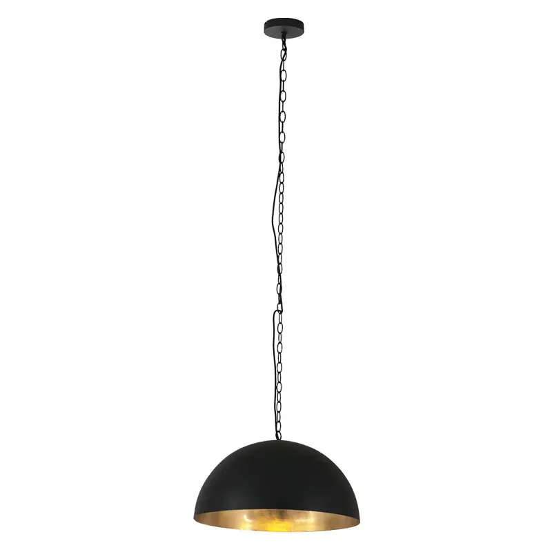 Foto 1 Hanglamp Semicirkel 2555ZW Zwart Semicirkel 2555ZW
