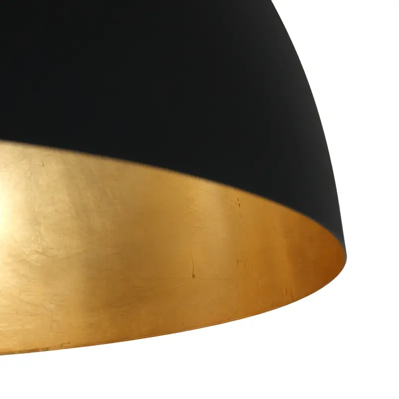 Foto 4 Hanglamp Semicirkel 2555ZW Zwart Semicirkel 2555ZW