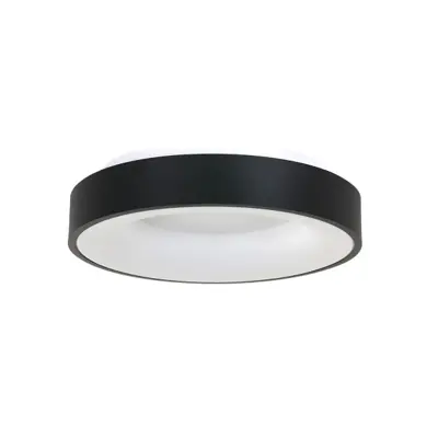 Foto van Plafondlamp Ringlede 2562ZW Zwart Ø38cm Ringlede 2562ZW