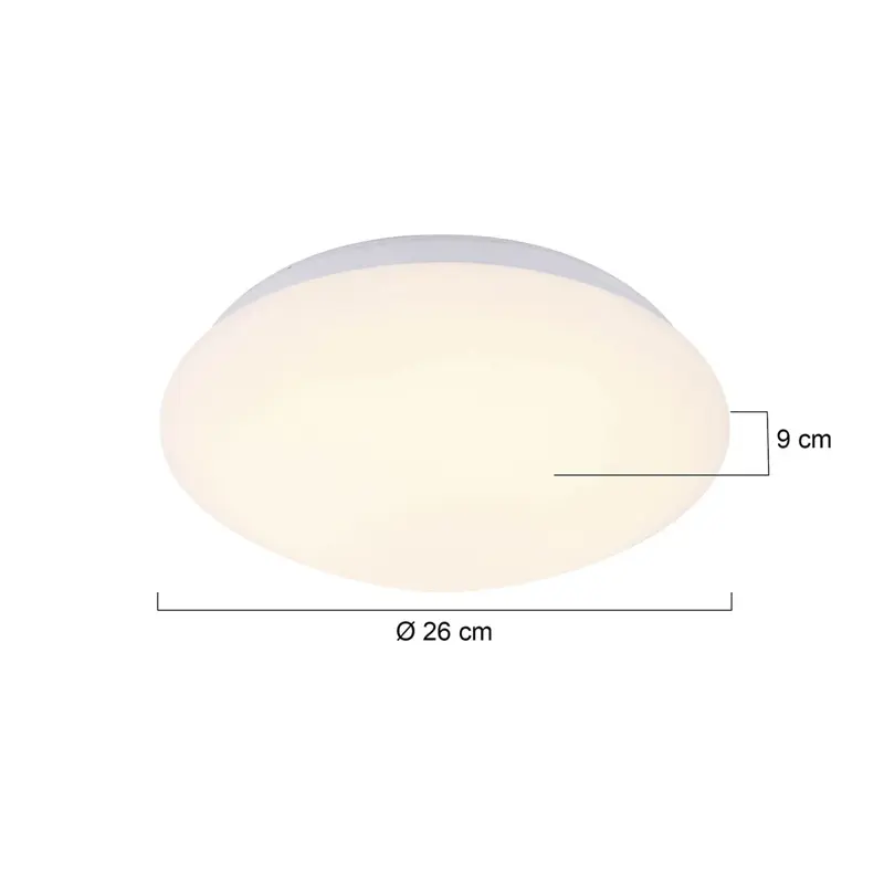 Foto 4 Plafondlamp Galaxy 7827W Wit Galaxy 7827W