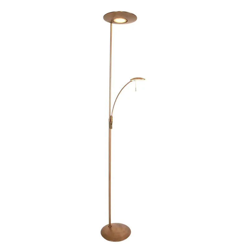 Foto 1 Vloerlamp Zenith 7860BR Brons Zenith LED 7860BR