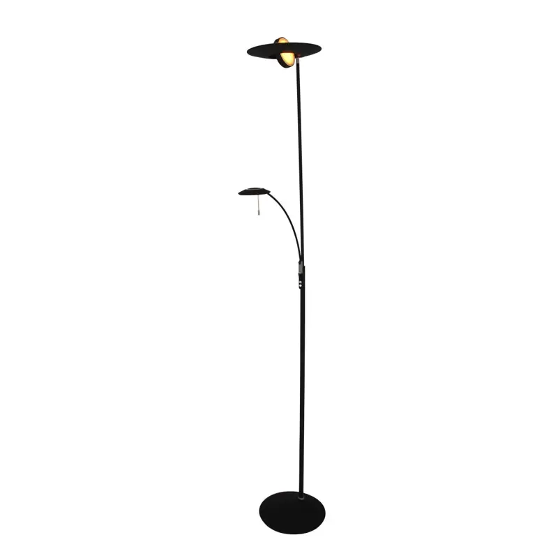 Foto 1 Vloerlamp Zenith 7860ZW Zwart Zenith LED 7860ZW