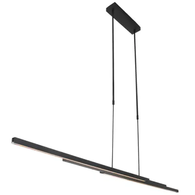 Foto van Hanglamp Motion 7970ZW Zwart Zelena LED 7970ZW