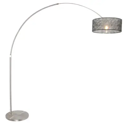 Foto van Vloerlamp Sparkled Light 7268ST-K1066NS Staal-Sizoflor Zwart Sparkled Light 9681ST