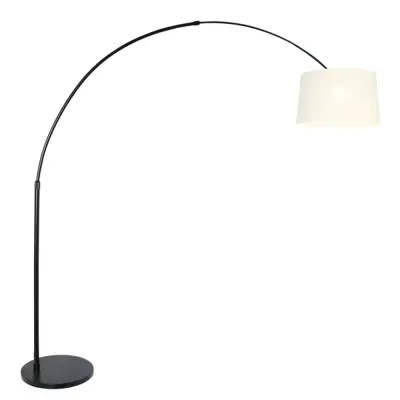 Foto van Vloerlamp Sparkled Light 7268ZW+K10012S Zwart-Wit Chintz Sparkled Light 9828ZW