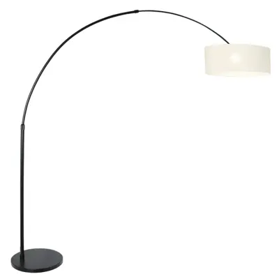 Foto van Vloerlamp Sparkled Light 7268ZW+K10662S Zwart-Wit Chintz Sparkled Light 9832ZW