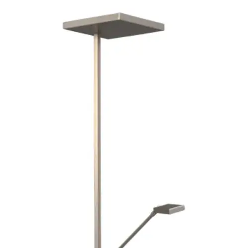 Foto 3 Vloerlamp Denia 1 staal upl+lees hoog185cm Dim to warm