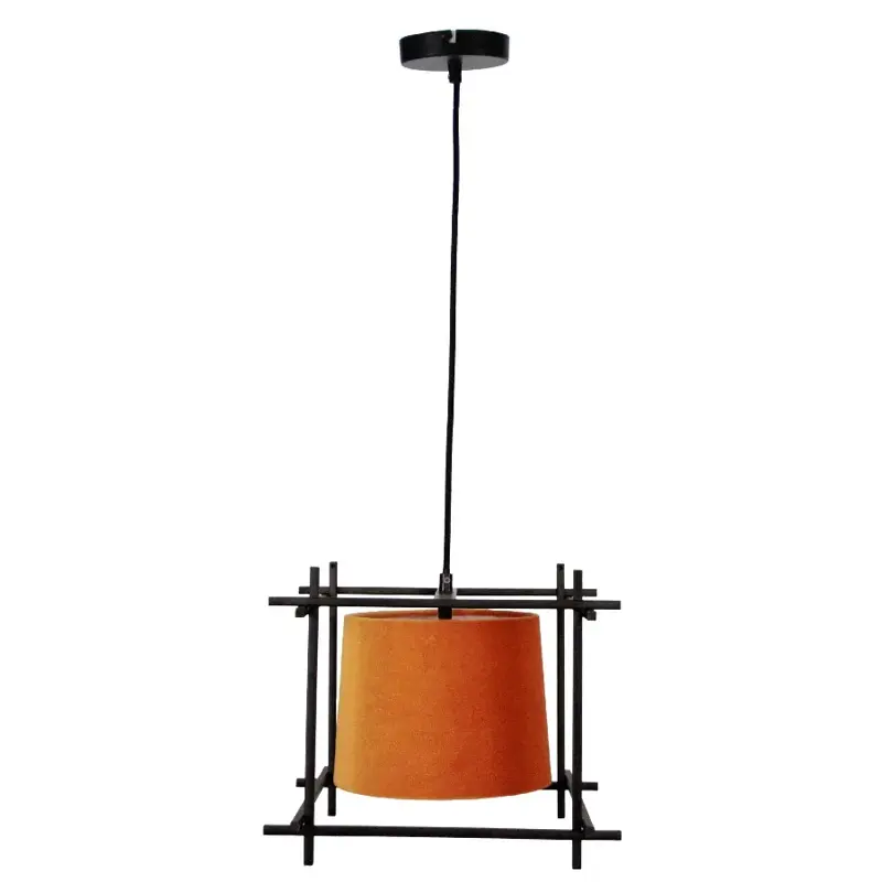 Foto 1 Hanglamp Ernie Bruin gemeleerd