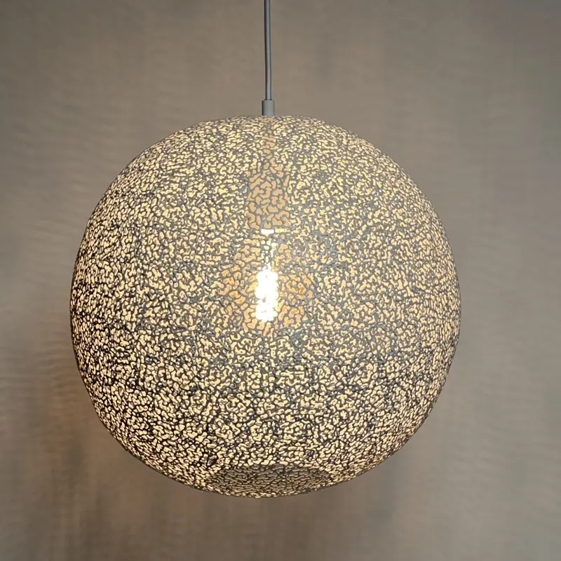 Foto 4 Hanglamp Bert oronero wit 40cm h 1040 w