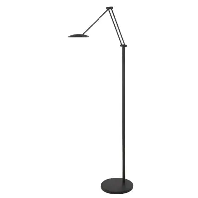 Foto van Vloer- leeslamp Sapporo Zwart