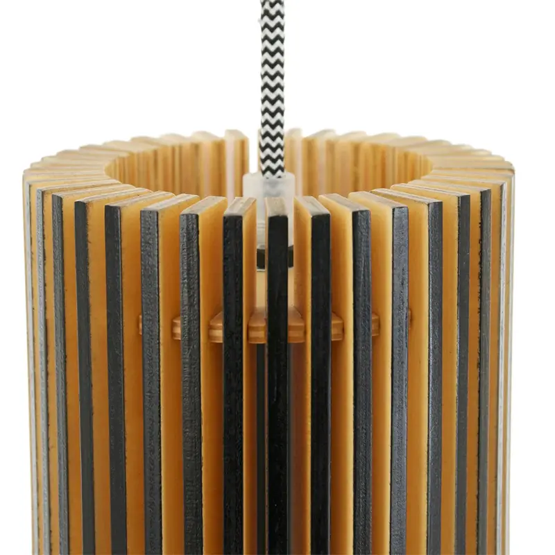 Foto 6 Hanglamp Smukt 2697BE Blank hout Smukt 2697BE