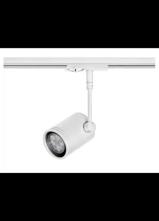 Foto 1 1-Fase Rail Spot Telescoop Wit