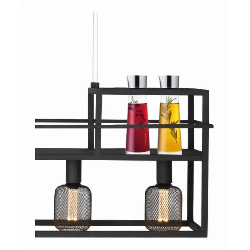 Foto 3 Hanglamp Culinara zwart 5 bovenop opbergplaats h 3185 z