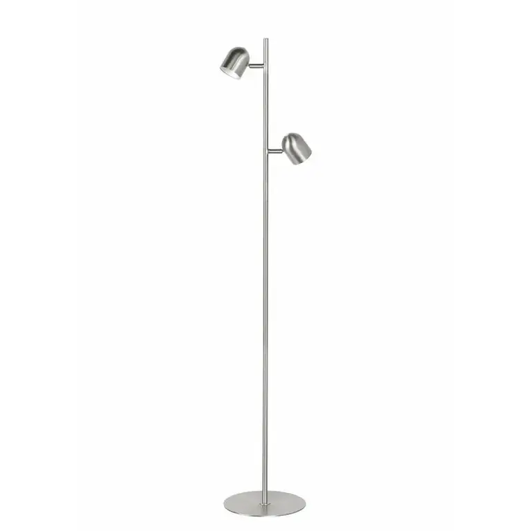 Foto 1 Vloerlamp Ovale Nikkel mat 2 lichts