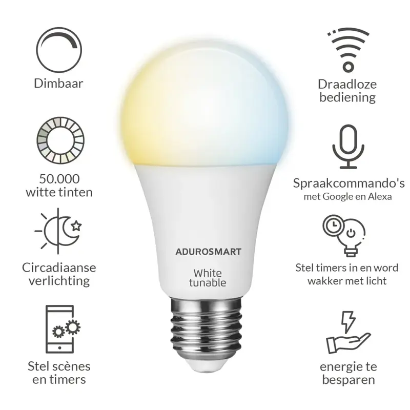 Foto 4 E27 bulb Tunable white