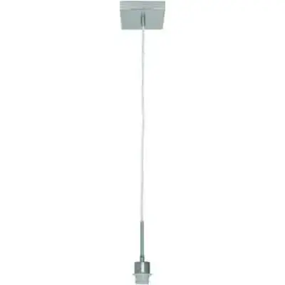 Foto 2 Oslo hanglamp los armatuur H 8011 S staalkleur 150 cm