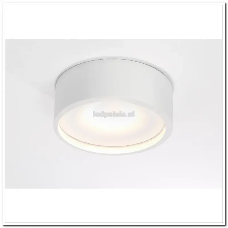 Foto 3 Orlando plafondlamp wit rond  1-lichts LED  PL ORLANDO WI 14 cm
