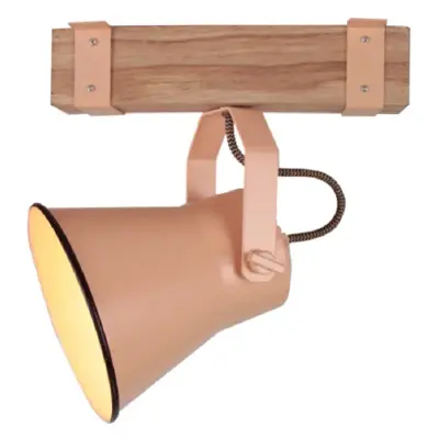Foto van Wandlamp en plafondlamp Vintage Jesse Roze