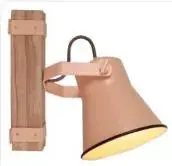 Foto 2 Wandlamp en plafondlamp Vintage Jesse Roze