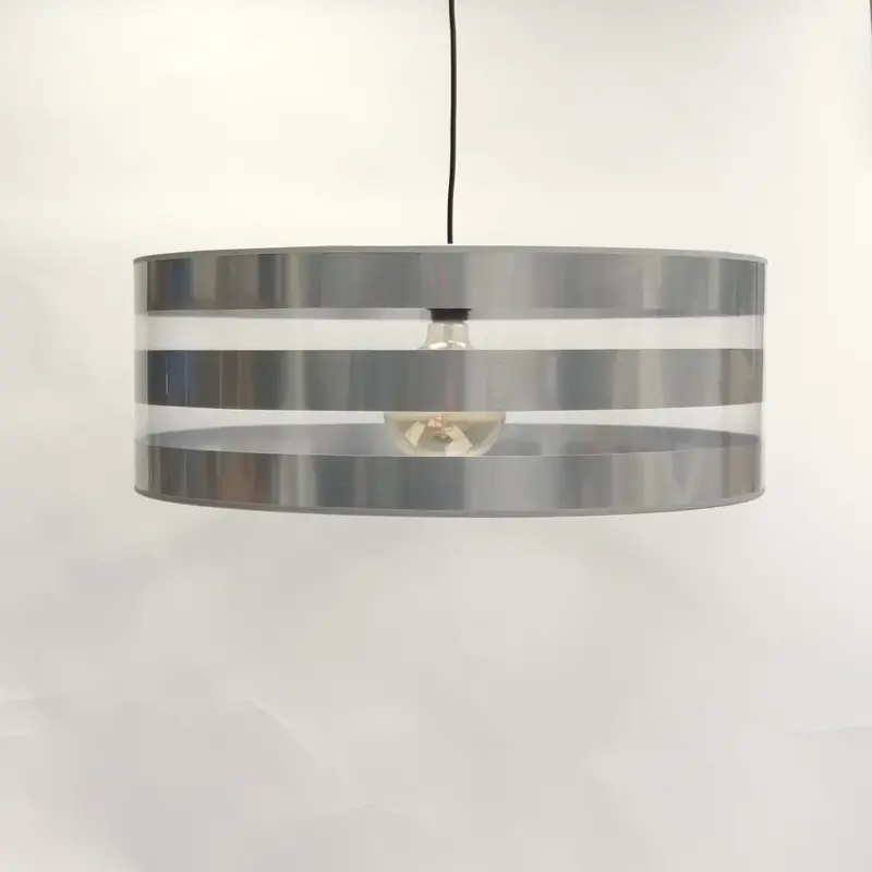Foto 3 Hanglamp kap Stripe Alu strepen 61cm