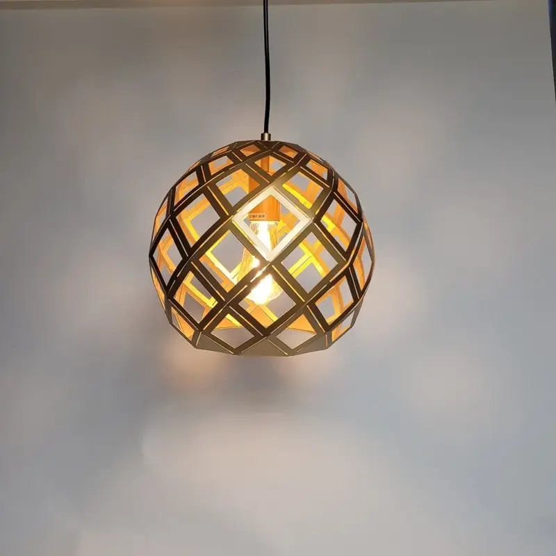 Foto 2 Hanglamp Emma goud 30cm H 9530 g