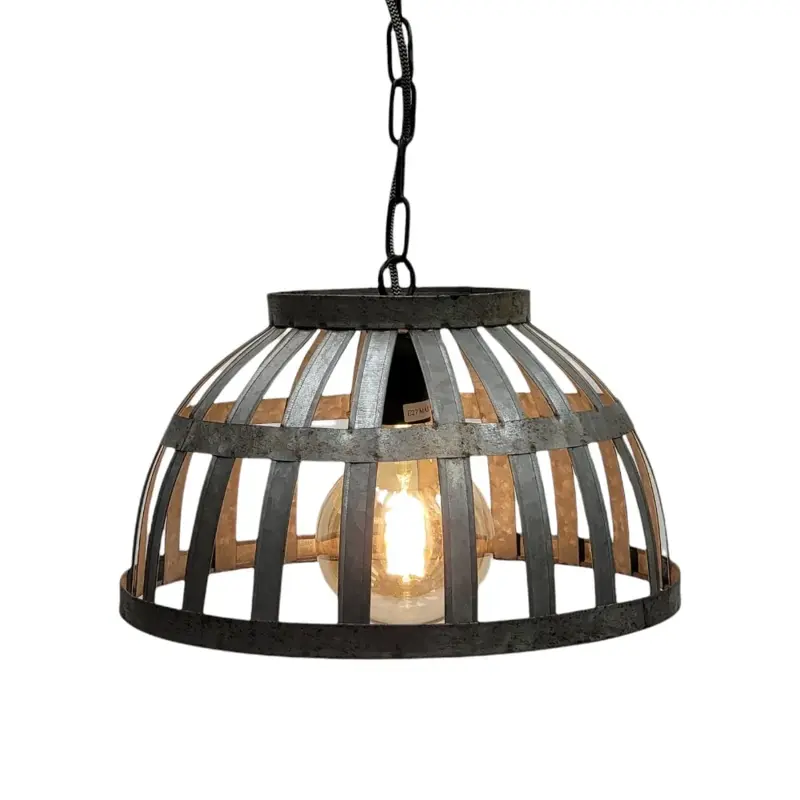 Foto 1 Hanglamp industrie gegalvaniseerd OLD H 5214 GV