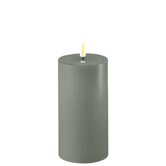 Foto 1 LED Candle Salvie Green15 cm