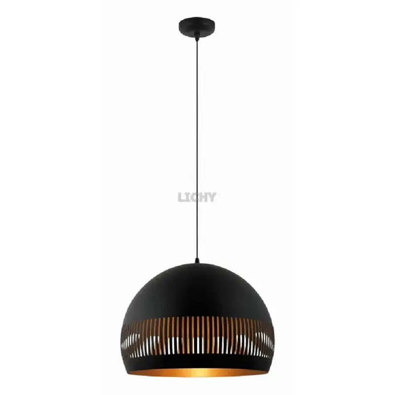 Foto 1 Hanglamp Globo zwart goud 50cm H 2550 Z