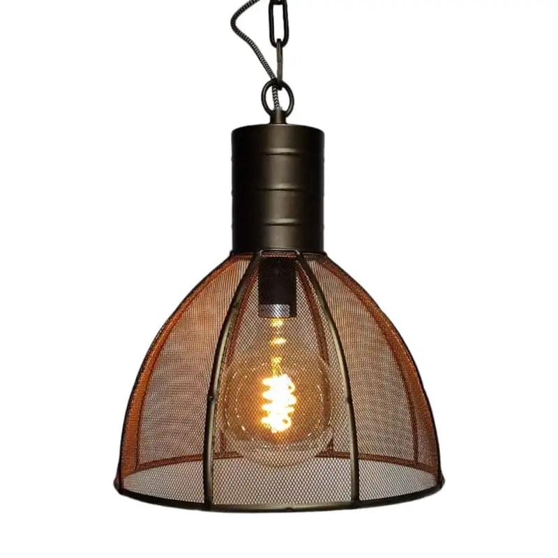 Foto 1 Hanglamp deco Gaas old steel 32cm