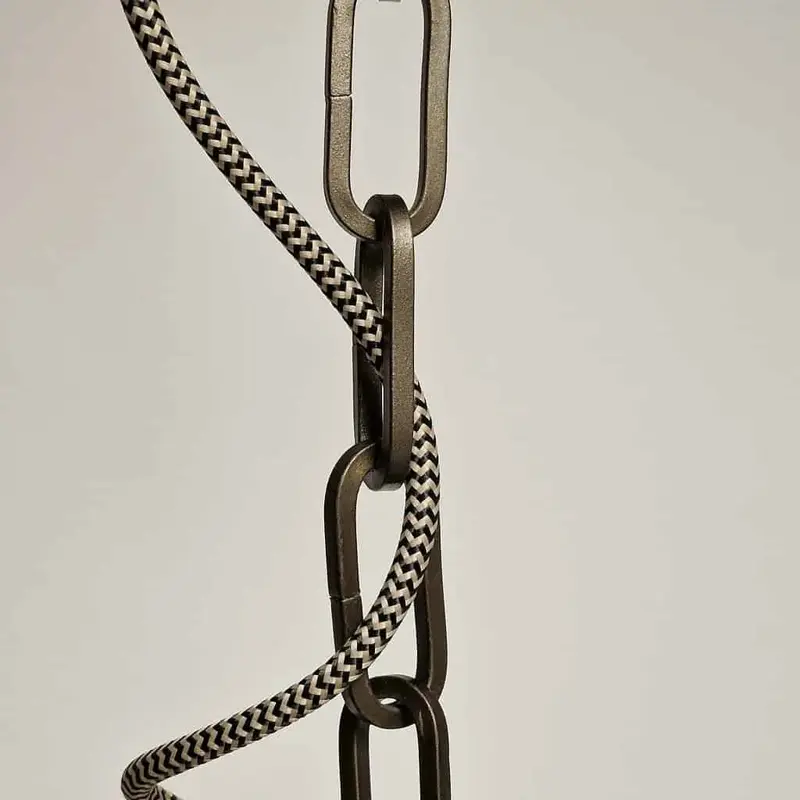 Foto 4 Hanglamp deco Gaas old steel 32cm