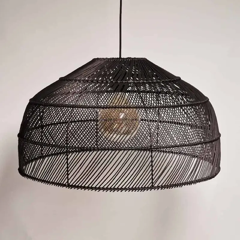 Foto 2 Hanglamp Riet Montfoort 60cm zwart 510611