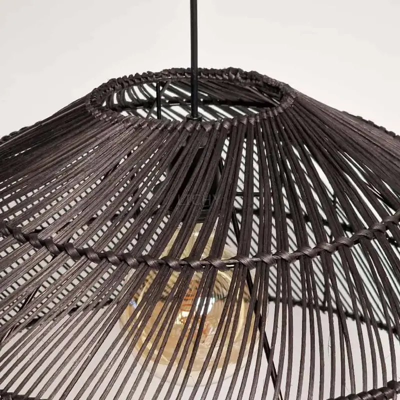 Foto 5 Hanglamp Riet Montfoort 60cm zwart 510611