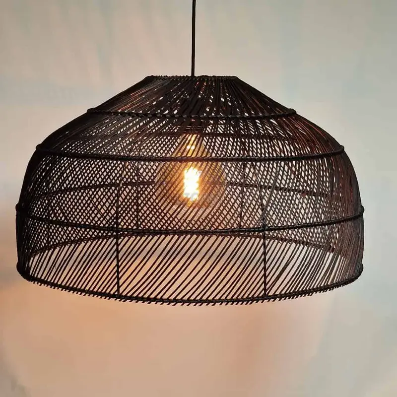 Foto 9 Hanglamp Riet Montfoort 60cm zwart 510611