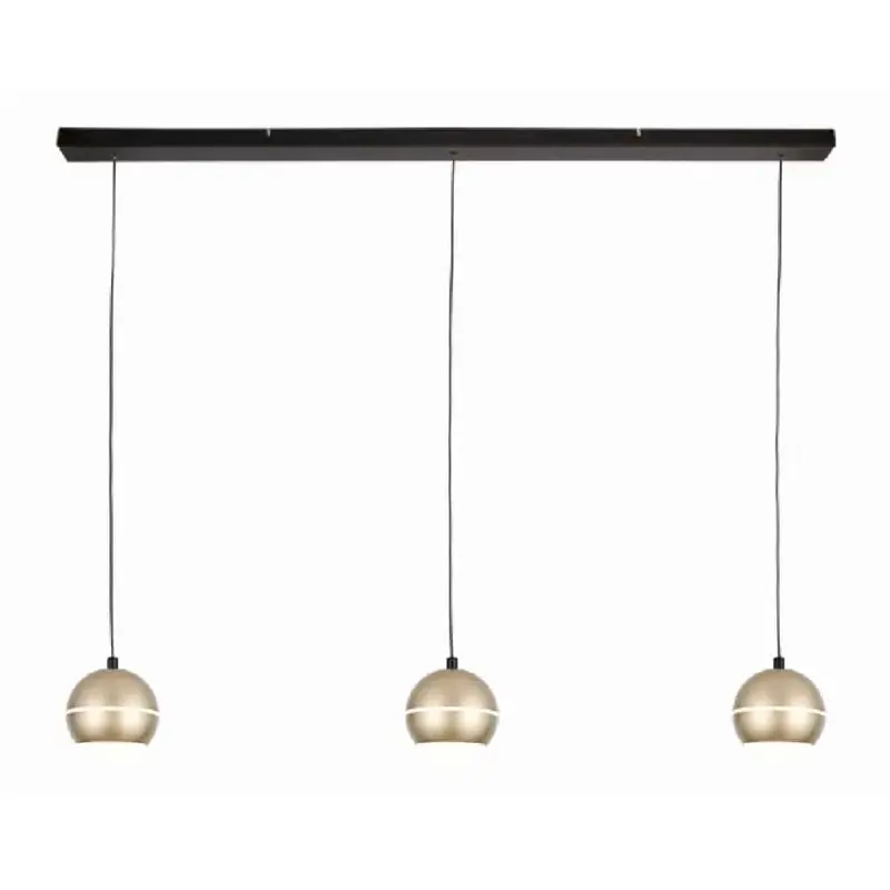 Foto 1 Hanglamp Bilia zwart goud 100cm H 4803 GD