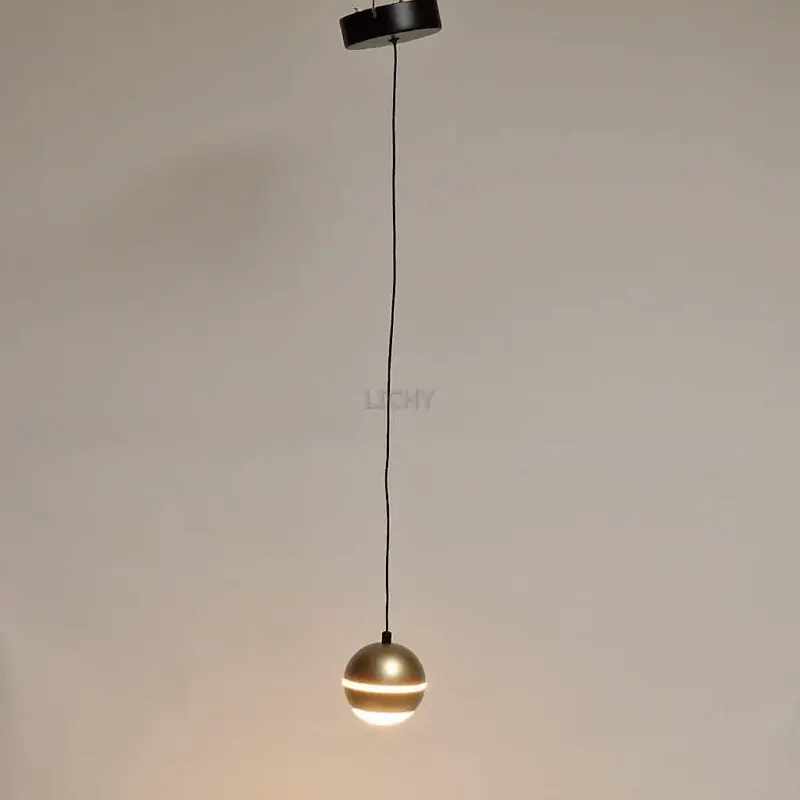 Foto 1 Hanglamp Bilia zwart goud 1 lichts H 4801 GD
