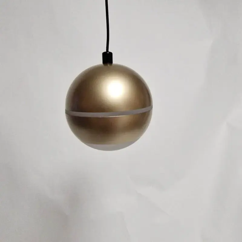 Foto 3 Hanglamp Bilia zwart goud 1 lichts H 4801 GD