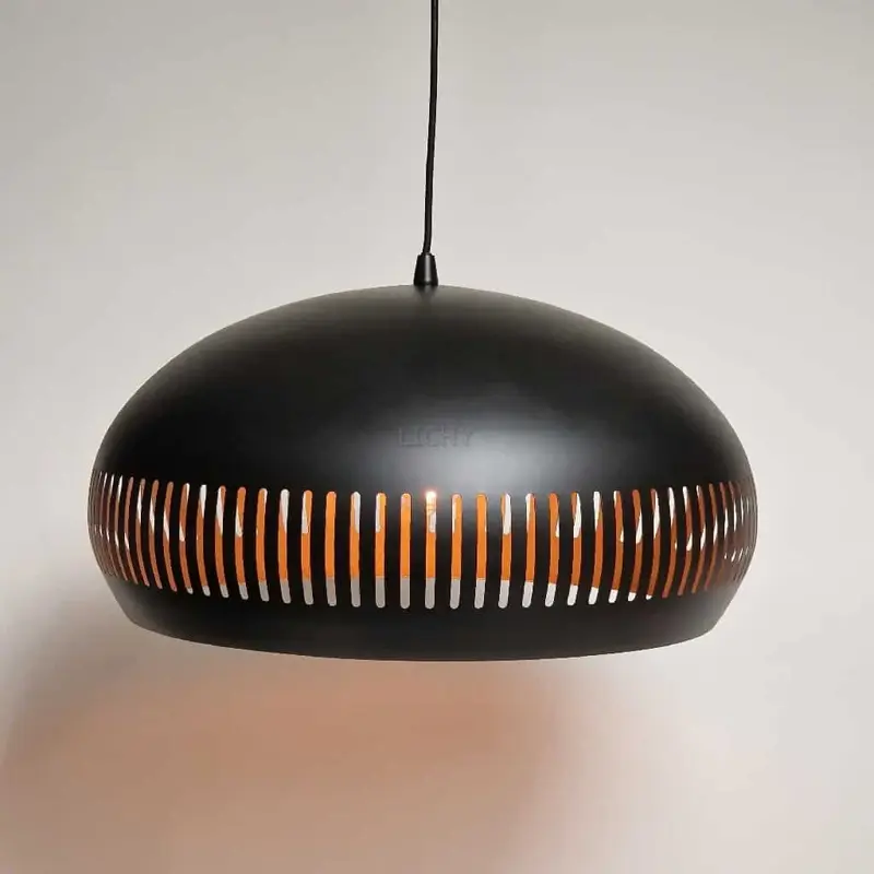 Foto 4 Hanglamp Duomo 50cm zwart goud H 1750 Z