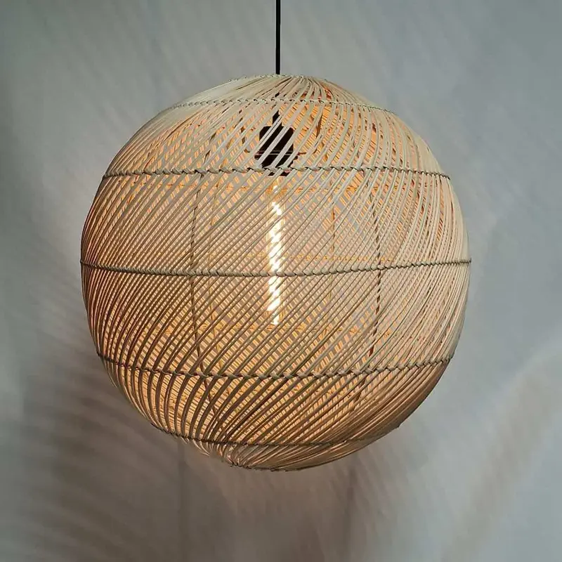 Foto 1 hanglamp Globe Naturel 50 cm