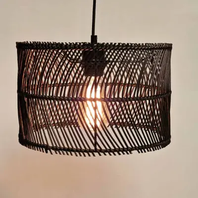 Foto van hanglamp Tristan 30 cm Zwart