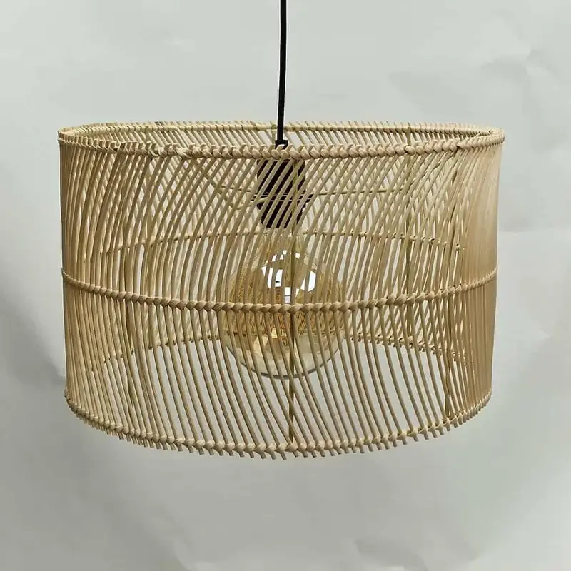 Foto 2 hanglamp Tristan 40 cm naturel