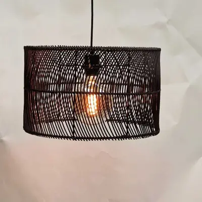 Foto van hanglamp Tristan 40 cm zwart