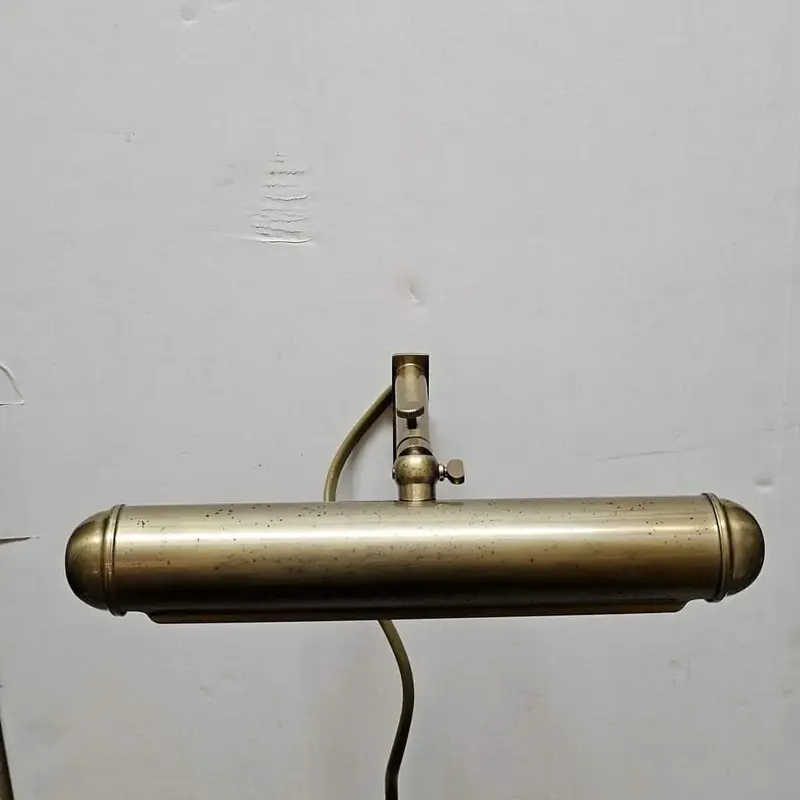 Foto 5 Schilderijlamp goud messing 23cm 4209YB