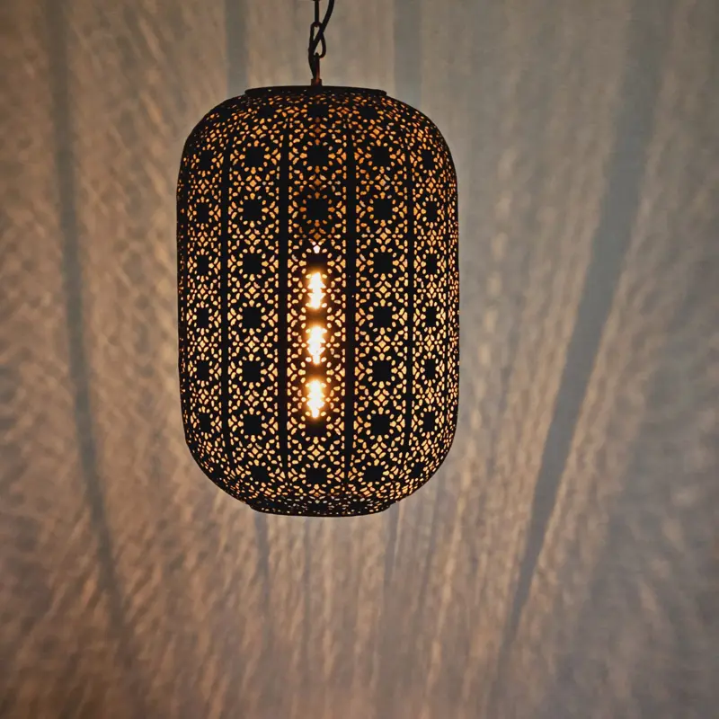 Foto 2 Hanglamp Grasso antiek goud h2020g