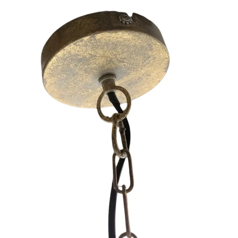 Foto 4 Hanglamp Grasso antiek goud h2020g