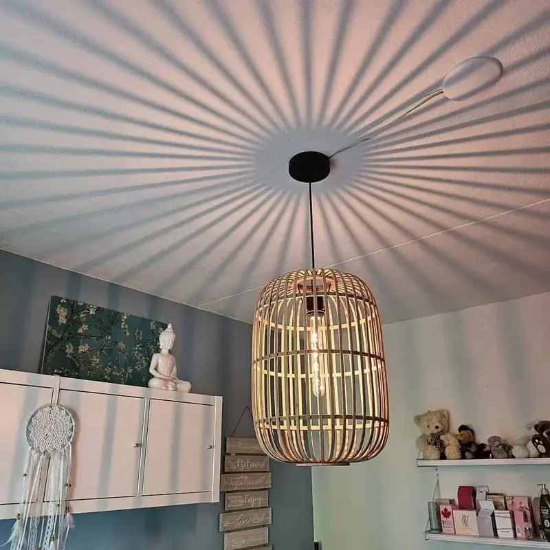 Foto 4 Hanglamp bamboe Treccia 46cm naturel H 5401 H