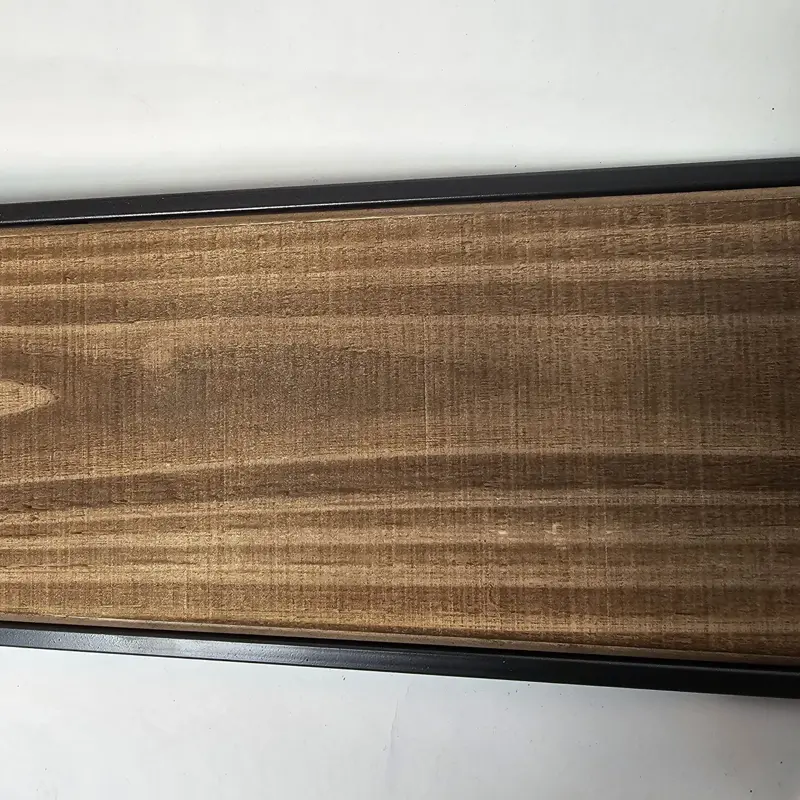 Foto 5 Wandlamp Block Ibiza hout staal 30 x 80 Links