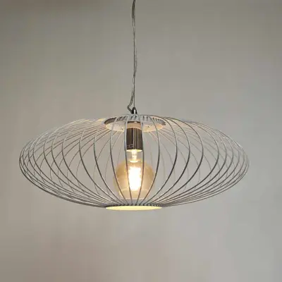 Foto van Hanglamp Aglio wit 50cm